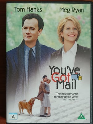DVD, romantik, You've Got Mail
Tom Hanks & Meg Ryan
Som ny

Joe Fox og Kathleen Kelly mødes i et cha