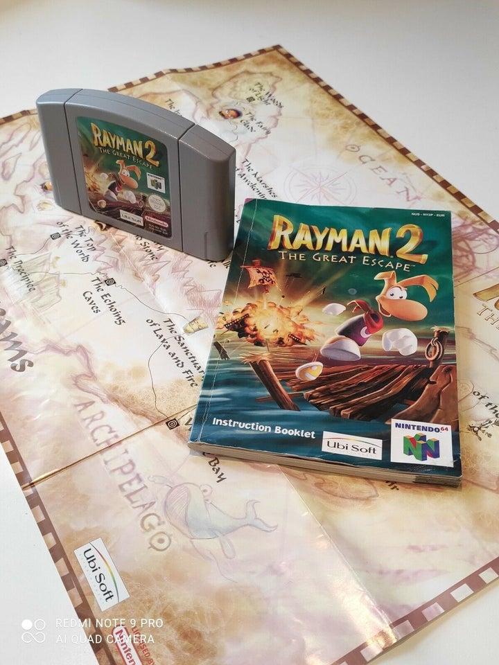 Rayman 2 - The great escape, N64, adventure