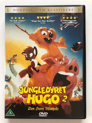 Jungledyret Hugo 2 - den store filmhelt, instruktør Flemming Quist Møller - Jørgen Lerdam - Stefan F