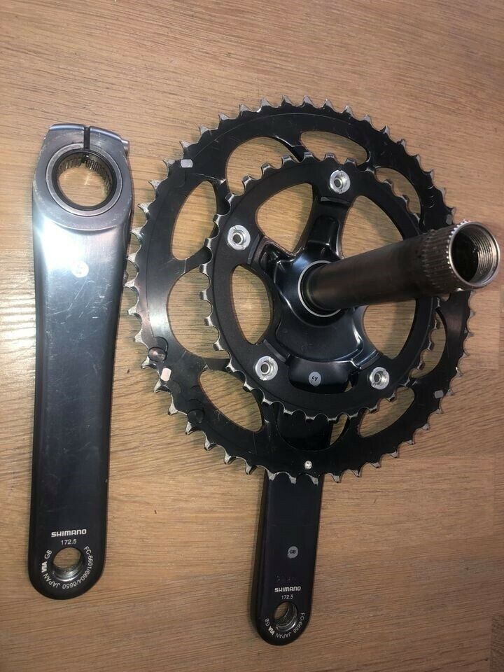 Kranksæt, shimano ultegra 6650 crankset