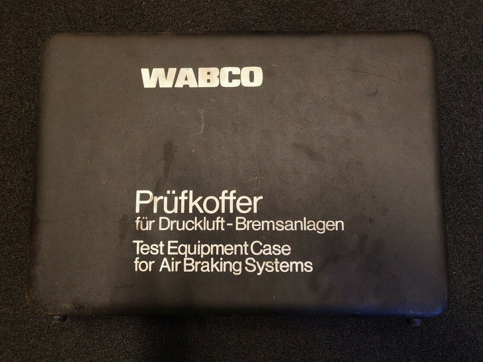 Trykprøvning af lastvognsbremser, Wabco