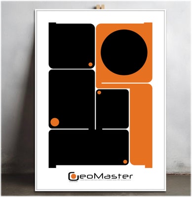 Plakat, Gabriel Lavine, motiv: GeoMaster Series N°10 CE, b: 70 h: 100, Limited Collectors Edition Gi