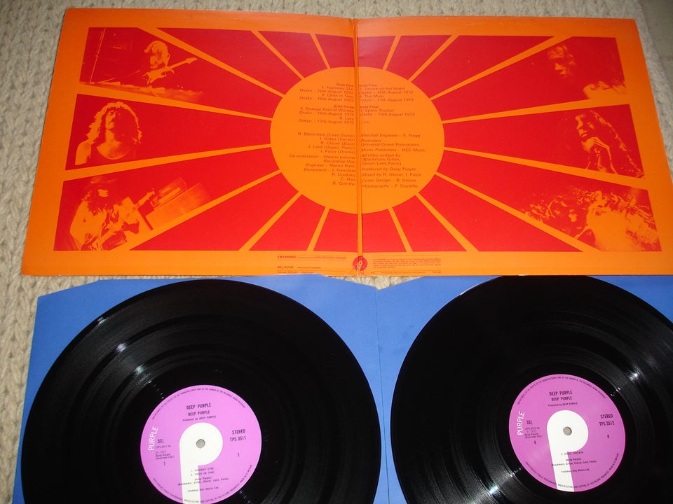 LP, ( UK presning )Deep Purple, Made In Japan