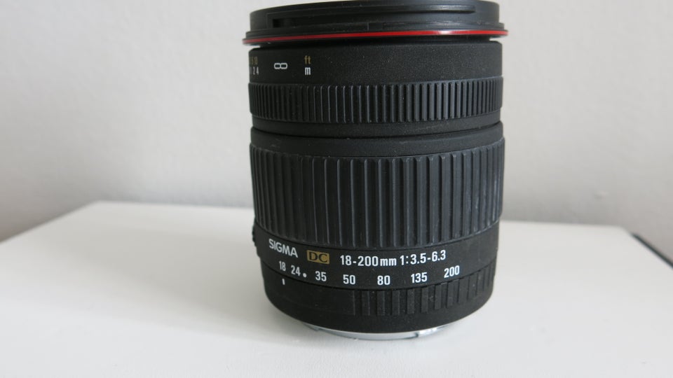 Zoom, Sigma, 18-200mm F3.5-6.3 DC (Canon)