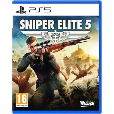 Sniper Elite 5, PS5, Står som nyt.
