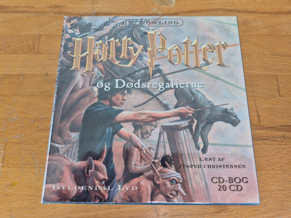 Harry Potter og Dødsregalierne, J. K. Rowling, Lydbog