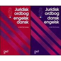 Juridisk Engelsk/Dansk + Dansk/Engelsk Ordbøger, Helle