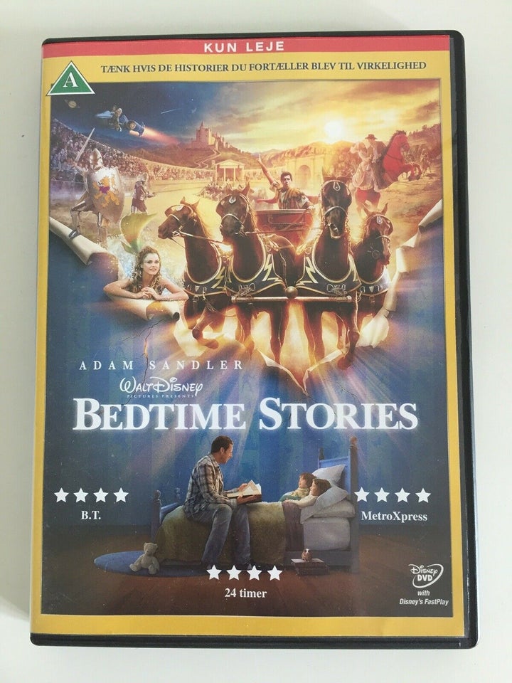 Bedtime Stories, instruktør Disney, DVD