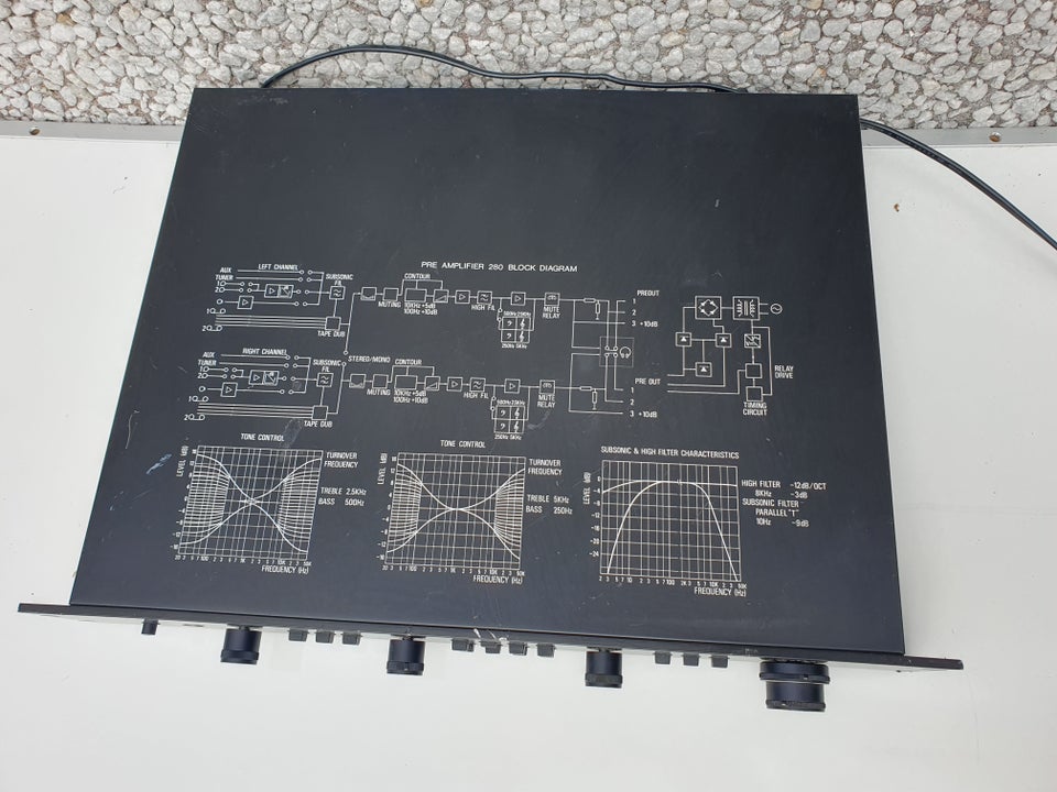 Forforstærker, Philips, Pre amplifier 280