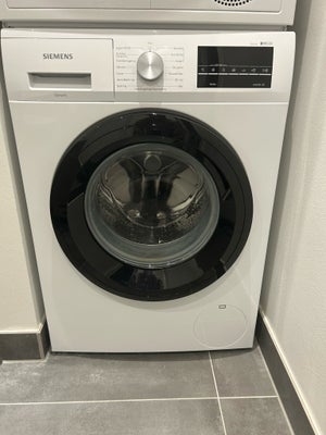 Siemens vaskemaskine, IQ500, frontbetjent, energiklasse A, Vaskemaskine fra 2021 i god stand. Skal s