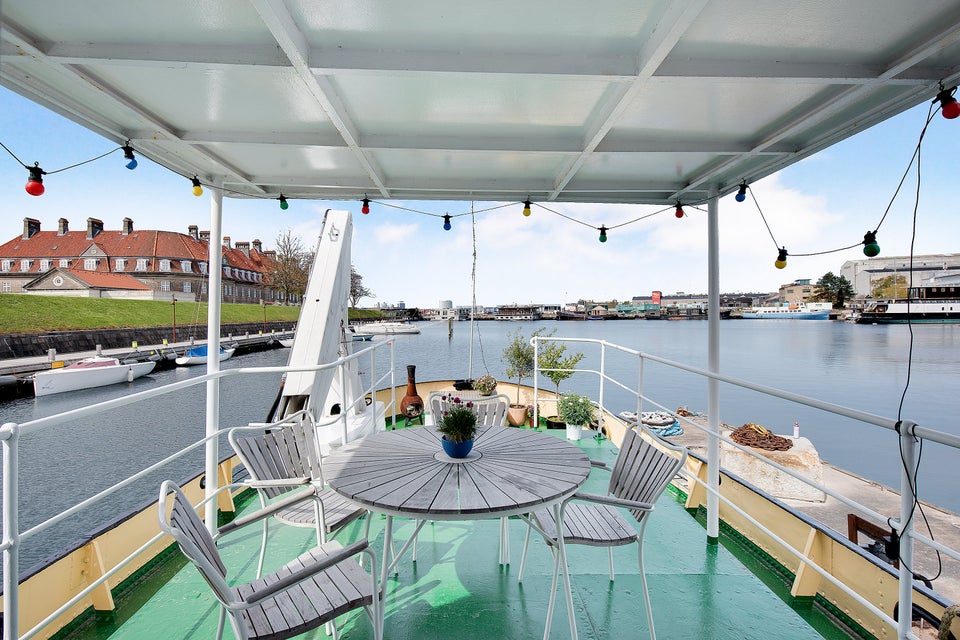 Husbåd i København 109 m2 