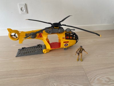 Helikopter, Militær helikopter, Lanard, Militær helikopter og 1 figur