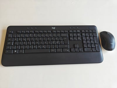 Tastatur, trådløs, Logi Mouse og Keyboard, Perfekt, Arbejd med høj komfort. Med dette Logitech MK540