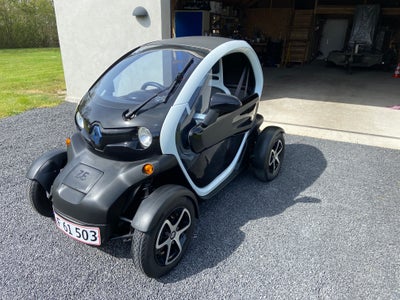 Renault Twizy, El, 2013, km 8000, hvid, nysynet, 2-dørs, startspærre, service ok, 13" alufælge, Rigt