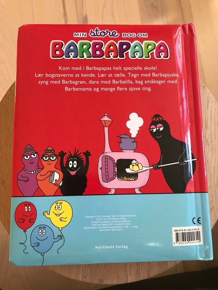 Min store bog om Barbapapa i skole, Politikens børnebøger