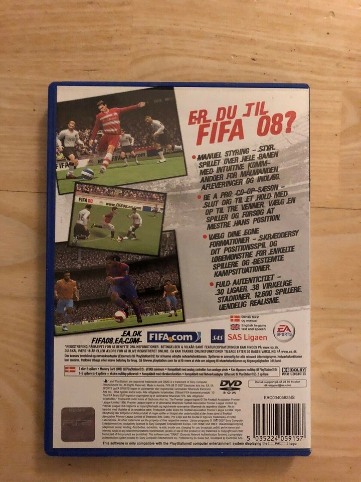 Fifa 08, PS2