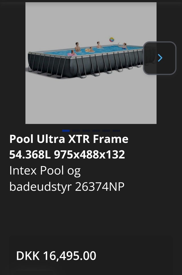 Helt ny INTEX Ultra XTR Pool 54.368 L