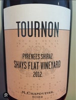 Vin og spiritus, Rødvin - shiraz 2012 tournon Shays flat