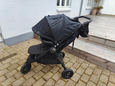 Klapvogn, Baby Jogger City mini GT, Inkl. Fodstøtte, regnslag, taske til håndtaget og bakkebord