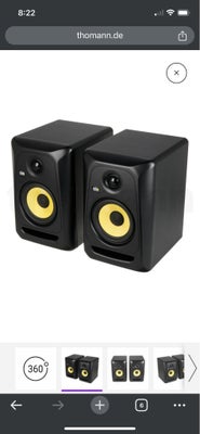 Højttaler,  KRK, Classic 5,  aktiv, God, 2 (Two) x KRK Classic 5 Monitor

It has always been inside 