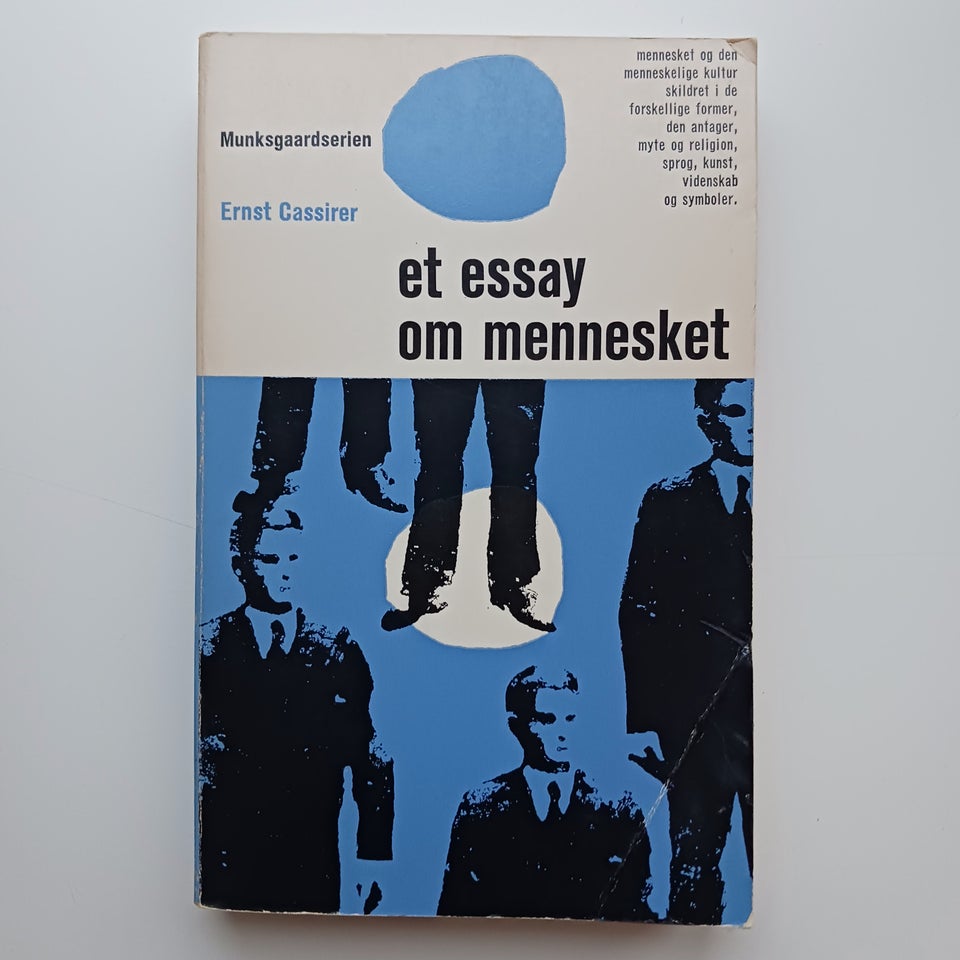 Et essay om mennesket, CASSIRER, ERNST