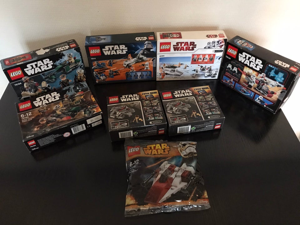 Lego Star Wars, 75164 + 7914 + 8084 + 75134 + 75030 + 30272