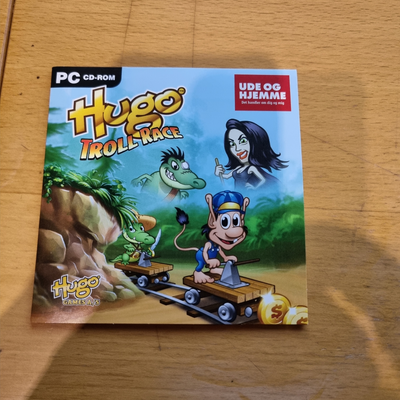 Hugo Troll Race, til pc, adventure, Disk er i perfekt stand.

Sender gerne på købers regning, ellers