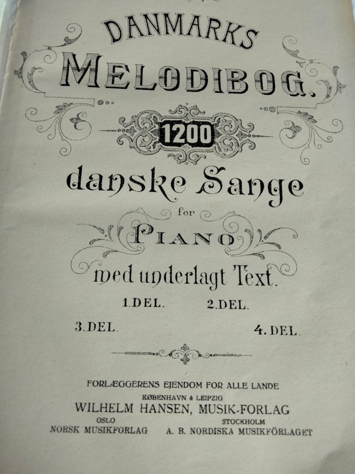 Melodibog, Danmarks Melodibog 4