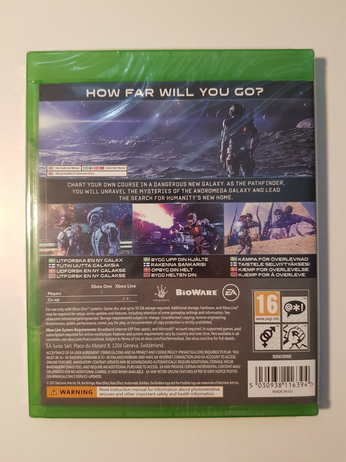 (Nyt i folie) Mass Effect, Xbox One
