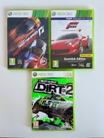 3 Racer spil til Xbox 360, Xbox 360
