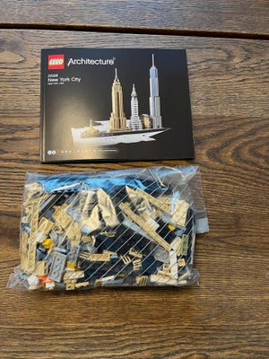Lego Architecture, 21028, LEGO Architecture - 21028 - New York City

Bør være komplet, men har ikke 