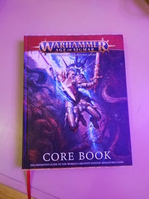 Warhammer, Age of Sigmar Core book, Perfekt stand, kun bladret lidt igennem. Kan sendes