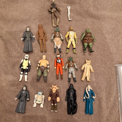 Star wars originale figurer 80erne, Kenner, Vintage star sars
Kan sendes for 39 kr