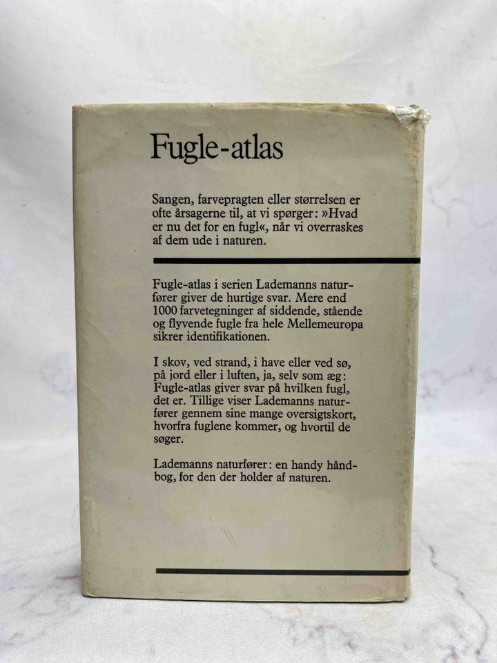 Lademanns naturfører. Fugle-atlas, Walter Cerny, emne: