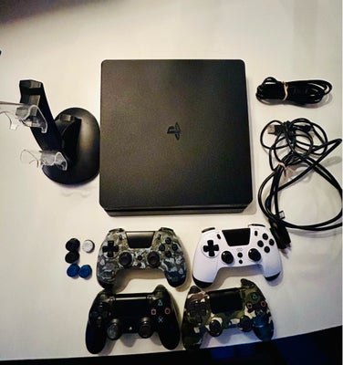 Playstation 4, Playstation 4 Slim , Perfekt, Playstation 4 slim 500gb sælges grundet egen upgrade ti