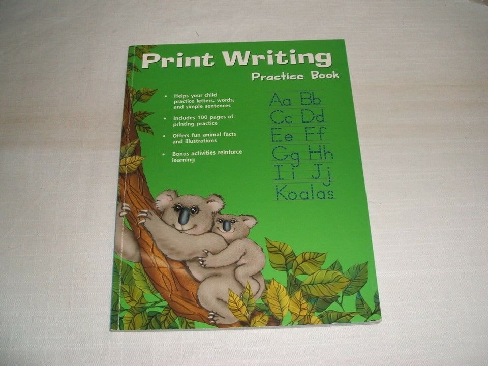 Print Writting, Practice Book