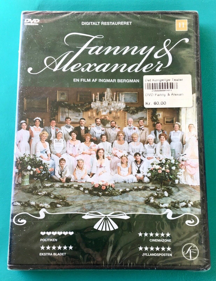 [NY] Fanny og Alexander -biograffilmen (Sverige), DVD,