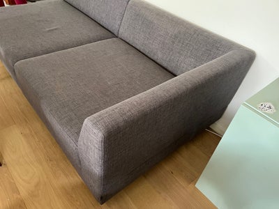 Sofa, stof, 3 pers. , Bolia Orlando, Orlando modulsofa fra Bolia. 
2 moduler. 
Stof i gråmeleret - e