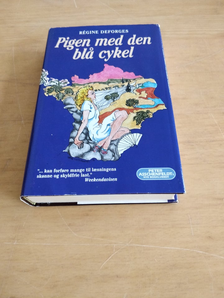 Pigen med den blå cykel, Régine Deforges, genre: roman