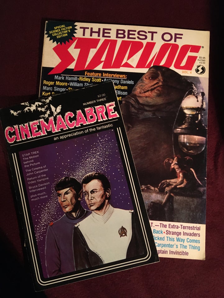 Best of Starlog Vol 4 & Cinemacabre nr 3. , Blad