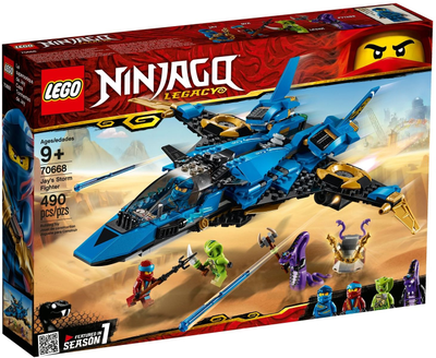 Lego Ninjago, Ny og uåbnet 70668 - Jay's Storm Fighter, Ny og uåbnet LEGO Ninjago 70668 - Jay's Stor