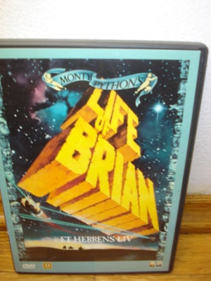 Life of Brian, instruktør Terry Jones, DVD, komedie, Engelsk fim fra 1979 med Graham Chapman, John C