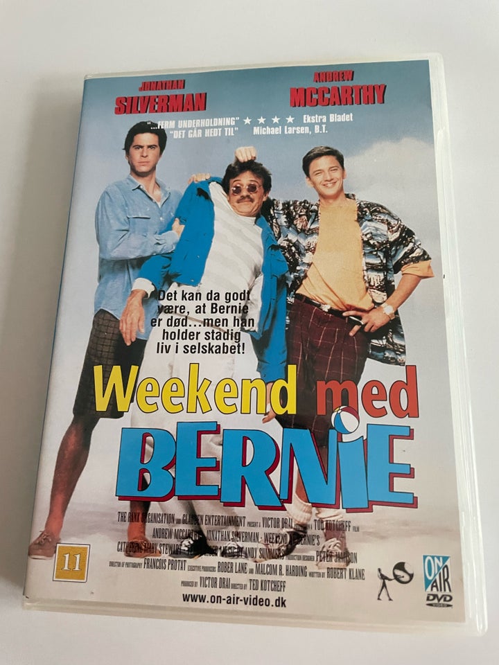 Weekend med Bernie, DVD, familiefilm