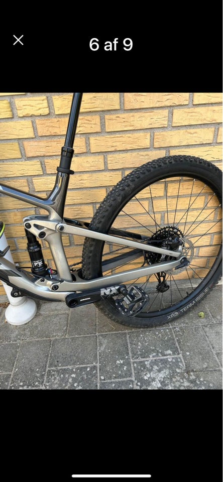 Trek Top fuel 9,7 , full suspension, m tommer