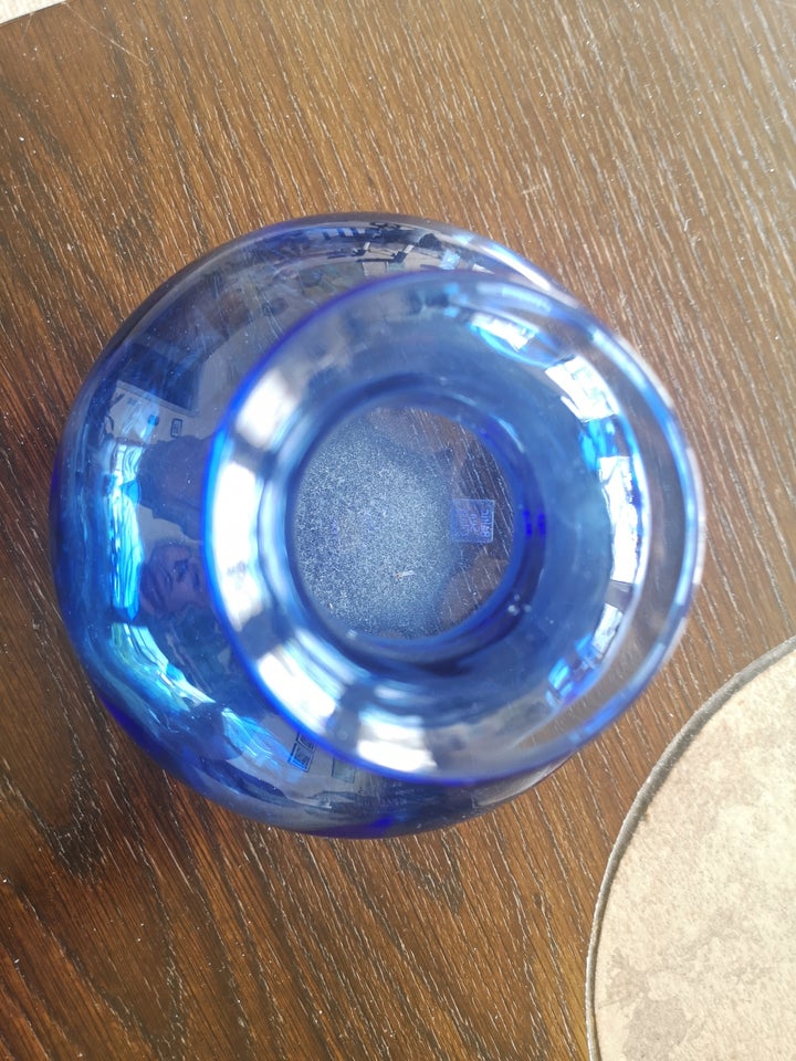 Glas, Blomstervase, Baltic Sea Glass nummereret