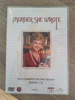 Murder she wrote / Hun så et mord, DVD, krimi