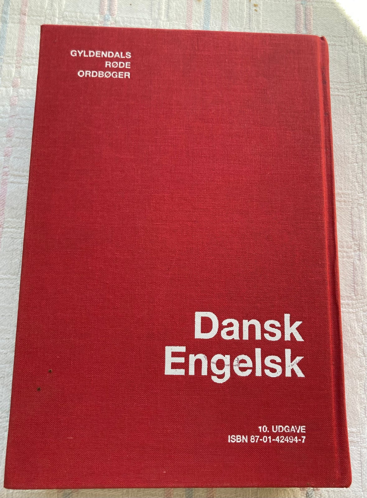 Dansk-Engelsk ordbog fra Gyldendals Røde Ordbøger, Jens
