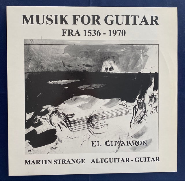 LP, Martin Strange, Musik for guitar 1536-1970, Klassisk,…