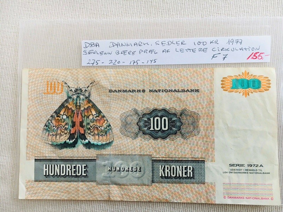 Danmark, sedler, 100