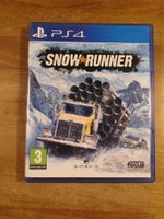 SnowRunner, PS4, simulation
